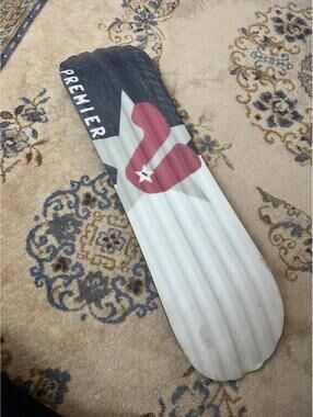 Premier Snowskate Snowdeck Deck Snowboard Snow Skate Ribbed Red White Black 33”